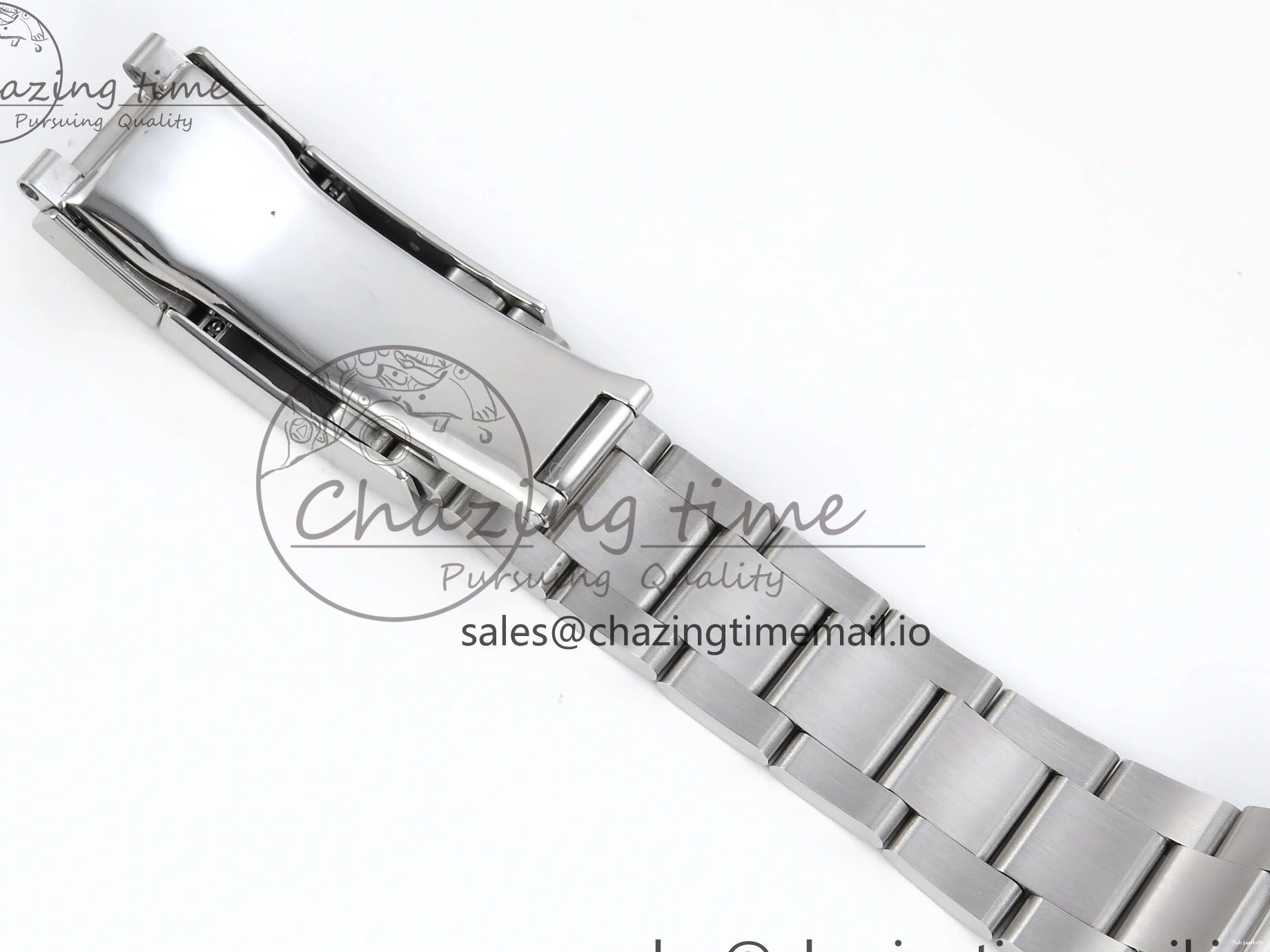 126506 1:1 Edition Ice Best SH4131 Daytona Strap V5 on Blue QF SS Dial Bracelet 0330